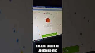 GANADOR SORTEO KIT LED HOMOLOGADO [upl. by Huan]