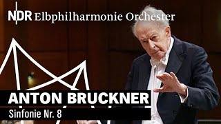 Anton Bruckner Sinfonie Nr 8 mit Günter Wand 2000  NDR Elbphilharmonie Orchester [upl. by Eneleoj]