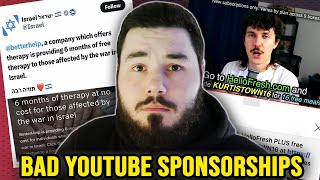 We Need to Talk about YouTubers Being Sponsored by Bad Companies HelloFresh  Better Help [upl. by Ylimme]