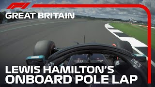 Lewis Hamilton’s Pole Lap  2020 British Grand Prix  Pirelli [upl. by Trelu]