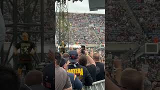 Some footage from Pantera opening for Metallica at Soldier Field heavymetal pantera concert [upl. by Niwhsa]