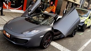 McLaren MP4 12 vinilado en Gris Antracita Metalizado Mate  Car Wrapping by Pronto Rotulo HD 7 [upl. by Ayote274]