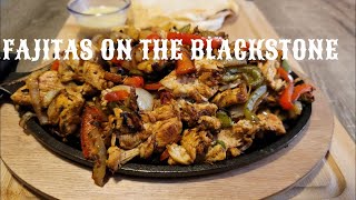 Easy Fajitas on the Blackstone Blackstone fajitas [upl. by Adabelle901]