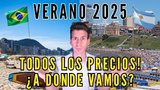 Esto va a pasar en Vacaciones 2025 ¿Costa Argentina o Brasil [upl. by Schultz]