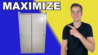 Maximize Your Storage With This IKEA Wardrobe [upl. by Akcebar]