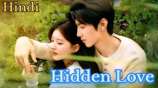 Hidden Love Cdrama hindi  Hidden Love hindi explained  kdrama hindi explain  Hidden love [upl. by Rfinnej]