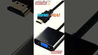 hdmi to vga shorts hdmi vga [upl. by Emili]