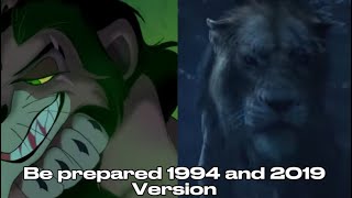 The Lion King 19942019 Be Prepared  Read description [upl. by Ellehcit]