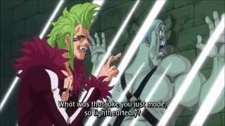 Bartolomeo defends Luffy using his power [upl. by Guttery782]