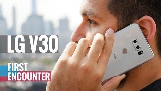 LG V30 Handson Review [upl. by Akemad514]