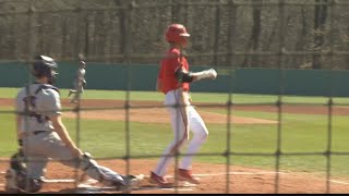 USI baseball falls short of sweeping St Thomas [upl. by Kitty]