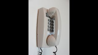 How To Install and Cable A Wall Mount Telephone [upl. by Hines]