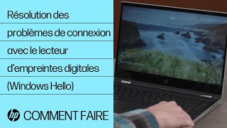 Échec de connexion avec empreintes digitales Windows Hello  Ordinateurs portables  HP Support [upl. by Yedrahs]