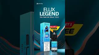 Elux Legend Nic Salt Mr Blue 10ml [upl. by Madian]