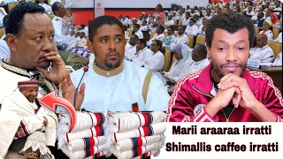 Shimallis Abdiisa MNO karri keenya banaa jedhe garuu karra kami waaye gaabiile Caffee Oromiya irrat [upl. by Anirahc]