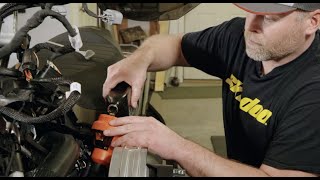 How to Change the Oil on your SkiDoo 4Stroke Snowmobile [upl. by Amadas768]