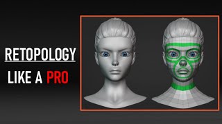 Blender Retopology Tutorial  For Beginners [upl. by Niall180]