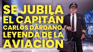 Retiro del Capitán Carlos Dárdano Salvadoreño Leyenda de la aviación y héroe del vuelo110 de TACA [upl. by Ahsyak]