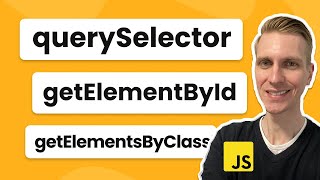 querySelector vs getElementById vs getElementsByClassName in JavaScript [upl. by Silverts]