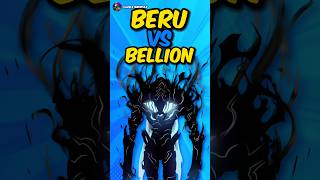 Beru vs Bellion  solo leveling  sololeveling sungjinwoo beru shorts [upl. by Donna409]