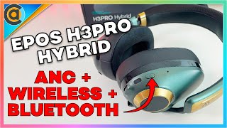 High end quality Epos H3Pro hybrid gaming headphones review [upl. by Ahseinad]