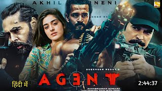 Agent Movie Hindi Dubbed Akhil Akkineni  New South Movie  Akhil Akkineni New Movie  Mammootthy [upl. by Anoik]