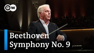 Beethoven Symphony No 9  Daniel Barenboim amp the WestEastern Divan Orchestra complete symphony [upl. by Nelac]