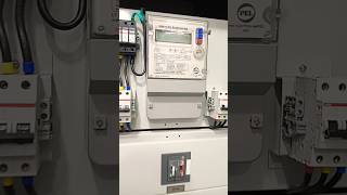 Digital metre ⚡ Metre electrical LV panel amazing viral video subscribe my youtube channel [upl. by Lundin]