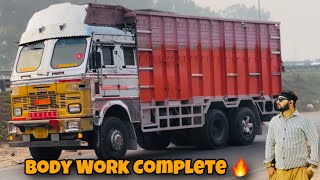 Colour konsa Ab Acha Rahega🤔Body Work Complete🔥 Ab Hoga Show Pay Denting ka Kaam😍 Truck Vlog [upl. by Waylon]