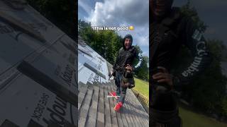 Roofing prank from RooferInsta 😂 roof roofer roofing roofershelper shorts prank [upl. by Odlaw834]