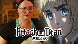 FIRST TIME ANIME WATCHER  ATTACK ON TITAN 3X17 Hero  REACTION [upl. by Latashia]