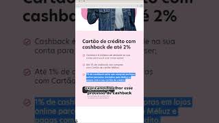 Como Funciona o Cashback do Cartão Méliuz Platinum  Até 2 de Cashback [upl. by Coward]