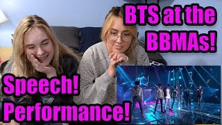 BTS at the 2018 BBMAs Award Speech and Performance [upl. by Yelats]