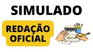 SIMULADO 15 Questões de Redação Oficial para Concurso Público  Vídeo 01 [upl. by Esydnac]