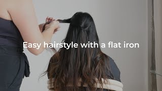 How to create an easy hairstyle with the Lunata Cordless Styler PRO [upl. by Lee]