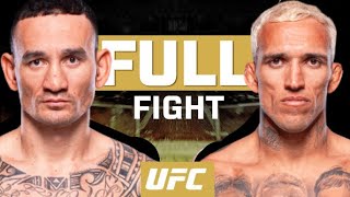 MAX HOLLOWAY vs CHARLES OLIVEIRA  FULLL FIGHT  FREE FIGHT  mma ufc [upl. by Ynelram]