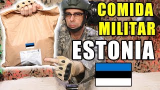 Probando COMIDA DE SUPERVIVENCIA MILITAR de ESTONIA  MRE Estonia Menú 5 [upl. by Angid]