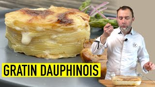 Potato GRATIN DAUPHINOIS I Traditional French side dish recipe [upl. by Roseanna16]