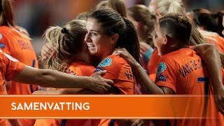 Highlights OranjeLeeuwinnen  Engeland 382017 [upl. by Jabon241]