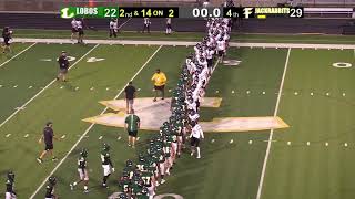 Lobo Football JV VS Forney Oct 5 2023 500pm [upl. by Mohn]