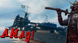 AMAGI CARRY  3155 baseXP 194k dmg  World of Warships [upl. by Innep408]