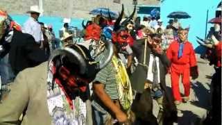 San Miguel Tlacotepec Oaxaca Danza De Los Diablos y De Los Chilolos 010211 [upl. by Eslud104]