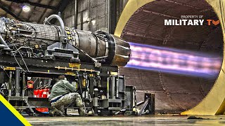 General Electric F110 Afterburning Turbofan Jet Engine  F16 Fighting Falcon [upl. by Nivac802]