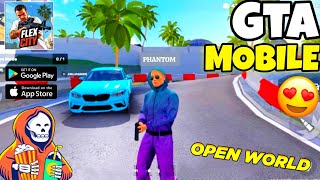 MY FIRST DAY IN THE CITY OF GANGSTERS  FLEX CITY VOICE ONLINE GAMEPLAY 1 [upl. by Lisette]