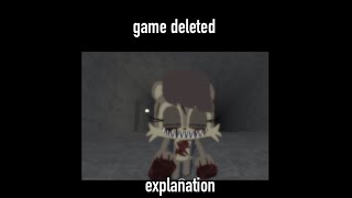 sonicEXE RP deletion explained [upl. by Htabmas]