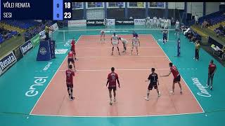 Vôlei Renata x Sesi  Semifinal  Paulista sub21 [upl. by Orlena363]