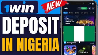 How To Deposit To 1win In Nigeria 2024 [upl. by Melania916]