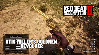 How To Find Rare Golden Revolver In Red Dead Redemption 2 [upl. by Tatiania]