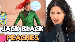 Vocal Coach Reacts to Jack Black  Peaches Mario Movie [upl. by Euqilegna]