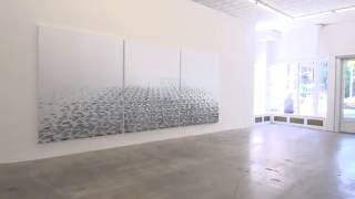 Rudolf Stingel Part IV at Gagosian Park amp 75 New York [upl. by Nohtan]